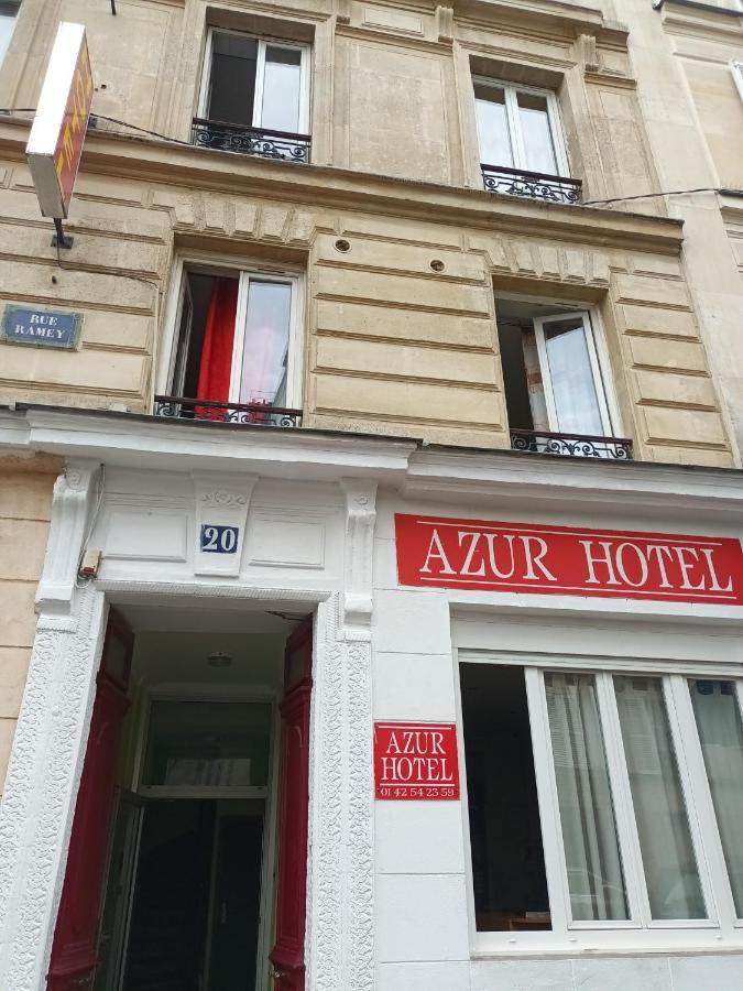 Hotel Azur Montmartre París Exterior foto